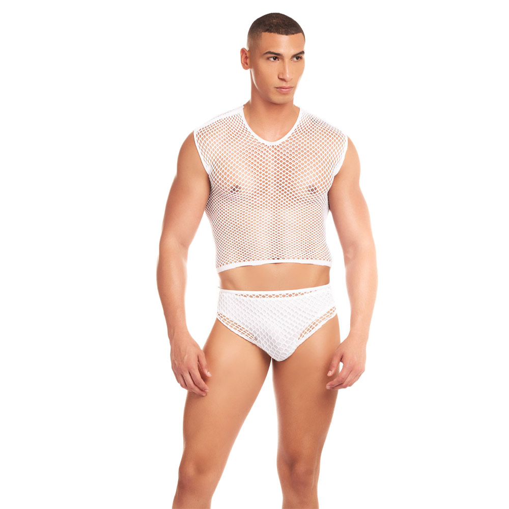 Rene_Rofe_3pc_Set_Net_Flex_Fishnet-_White